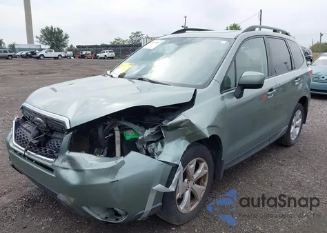 2015 Subaru Forester 2.5I Premium из США, поврежденный, VIN JF2SJADC2FH498133